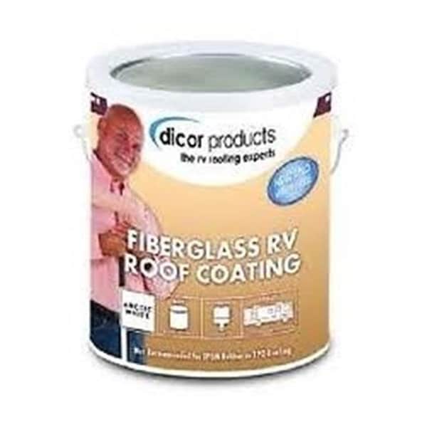 Dicor DCRRP-FRC-1 1 gal Fiberglass RV Roof Coating DCRRP-FRC-1 - main